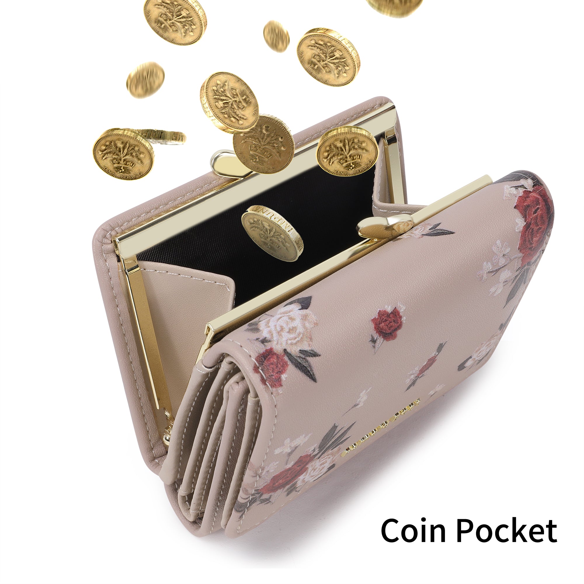 Generic Lady Girl Small Coin Purse Ladies Wallet Card Holder Money Dark  Pink | Jumia Nigeria